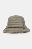 UGG palarie cu doua fete culoarea verde, 101018