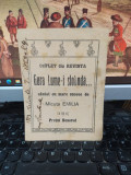 Program, Cuplet din Revista Gura Lume-i slobodă c&acirc;ntat de Micuța Emilia 1923 082