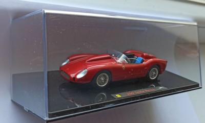 Macheta Ferrari 250 Testa Rossa 1958 rosu - Hot Wheels Elite 1/43 foto