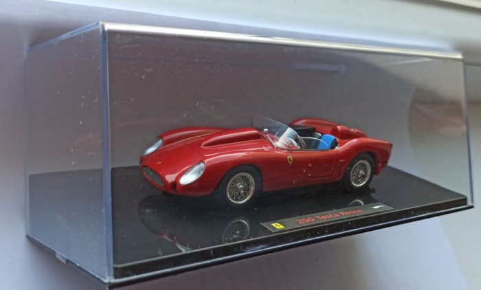 Macheta Ferrari 250 Testa Rossa 1958 rosu - Hot Wheels Elite 1/43