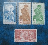 NOUA CALEDONIE 1942 SERIE MH