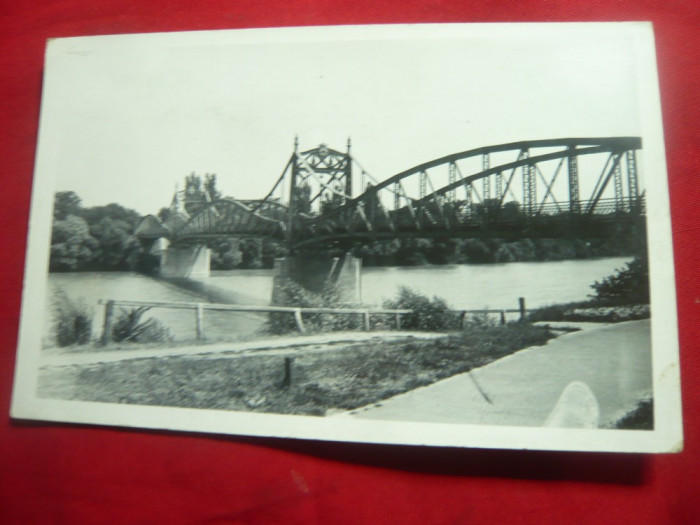 Ilustrata Arad - Podul circulat 1933