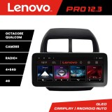 Navigatie Dedicata Mitsubishi ASX 2013-2017 Lenovo Pro 12.3 QLED 4G GPS 4GB+64GB Android DSP Comenzi Volan