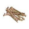Surub lemn autofiletant 6x100 mm, Otel zincat, Torx TX30, cap inecat, 100 buc/cutie