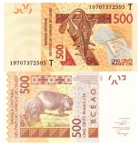 Statele Africii de Vest ( Togo ) 500 Franci 2019 UNC