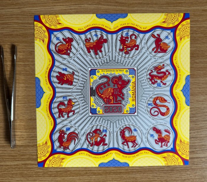 Zodiacul chinezesc, Anul sobolanului de metal, colita nedantelata 2020 LP 2270a