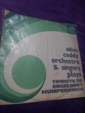 Disc vinil/vinyl,TRIBUTE TO ENGELBERT HUMPERDINCK ALLAN CADDY ORCHESTRA SINGERS, Populara