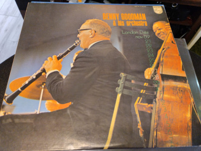 Vinil &amp;quot;Japan Press&amp;quot; Benny Goodman &amp;amp; His Orchestra &amp;ndash; London Date (-VG) foto