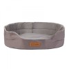 Pat pentru caini - 100 x 68 x 15 cm - gri Best CarHome