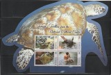 Tonga 2013-Fauna,Reptile,Testoase,bloc de 4 valori,MNH,Mi.Bl.61, Nestampilat