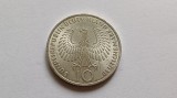Germania- 10 Mark 1972 J-Ag- Olimpice de Vară, M&uuml;nchen 1972 - Flacără, Europa