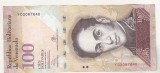 bnk bn Venezuela 100 bolivares 2013 circulata - seria Y