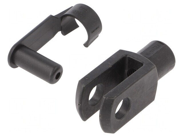 Cap furcă M8 cu filet st&acirc;nga 8mm