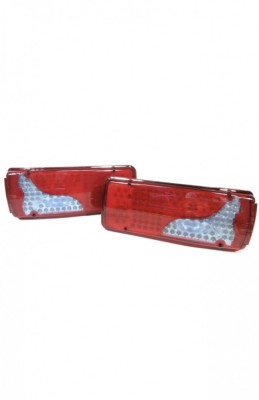 Set 2 lampi stop cu LED cu MUFA, camion/remorca model Man,24V foto