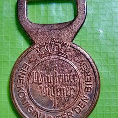 D254-Desfacator Bere bronz Warsteiner Pilsener Jocurile Olimpice Munchen 1972.
