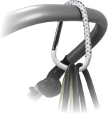 Carlig universal pentru carucior Dooky Light Grey Crown