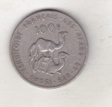 bnk mnd Afars and Issas 100 franci 1970