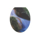 Cumpara ieftin Capac pentru WC cu burete, Cascada, KY5013, 400 x 360 mm