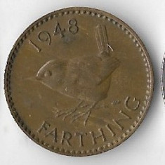 Moneda farthing 1948 - Marea Britanie