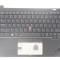 Carcasa superioara cu tastatura palmrest Laptop, Lenovo, ThinkPad X1 Carbon 11th Type 21HM, 21HN, 5M11H62767, 5M11H62765, iluminata, layout US