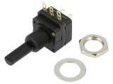 Potențiometru axial 10k&Omega; 200mW THT 6mm plastic cărbune