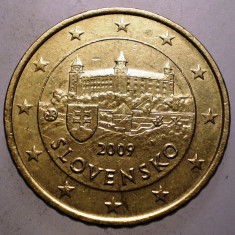 1.405 SLOVACIA 50 EURO CENT 2009