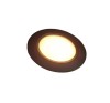 Spot led ingropat cu fire alb cald 12V 2-2.5W rama black mat cu atingere