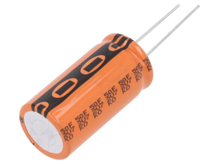 Supercondensator THT 50F 2.7VDC