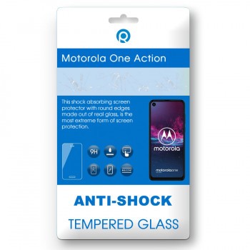 Motorola One Action (XT2013) Sticlă temperată neagră foto