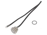 Comutator Anti-Vandalism Alb IP65 SPST-NO 50mA 24V