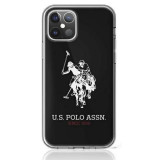 Cumpara ieftin Husa Cover US Polo Silicone Big Horse pentru iPhone 12 Mini Black, U.S. Polo
