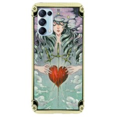 Husa compatibila cu Oppo A5 (2020) model Broken Heart, Silicon, TPU, Viceversa