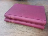 ISAC PELTZ (dedicatie autor) FOC IN HANUL CU TEI * PRIMA EDITIE, DOUA VOLUME