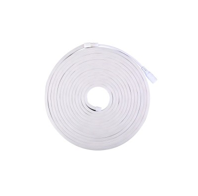 Banda led tip NEON alb natural 12V 8mm ROLA 5M foto