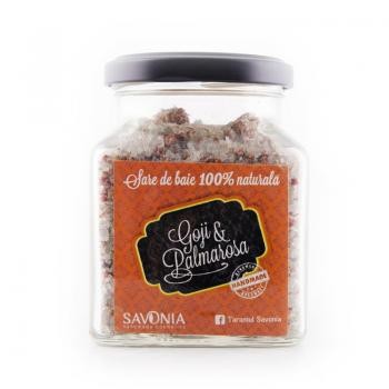 SARE DE BAIE CU GOJI&amp;amp;PALMAROSA 350GR foto