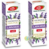 Pachet Ulei Esential de Lavanda 100% Pur (A10) 10ml+10ml