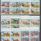 ROMANIA 1990 LP 1239 EXPOZITIA MONDIALA CANINA BRNO&#039;90 BLOCURI DE 4 MNH