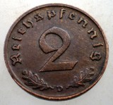 2.903 GERMANIA 2 REICHSPFENNIG 1940 D