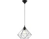 Pendul Vintage Eglo Tarbes Negru, 1xE27, &Oslash;32.5cm, H110cm, Metal, Inaltime Reglabila, Design Modern, Birou/Living/Dormitor