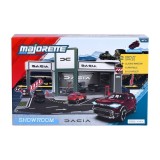 Majorette set showroom auto dacia cu masinuta inclusa dacia duster scara 1 la 64