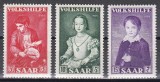SAAR 1954 - Timbre caritabile - Picturi de Murillo, Bronzino, Dieterich,, MNH