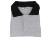 Tricou Polo Unisex Gri Fibră de Carbon M