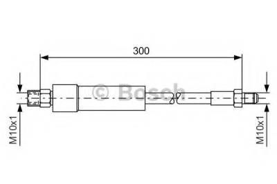 Conducta / cablu frana BMW Seria 7 (E65, E66, E67) (2001 - 2009) BOSCH 1 987 476 074 foto