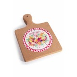 Cumpara ieftin Suport Vase Fierbinti Decorer Pluta Ceramica Lemn Multicolor 19x28.5 cm