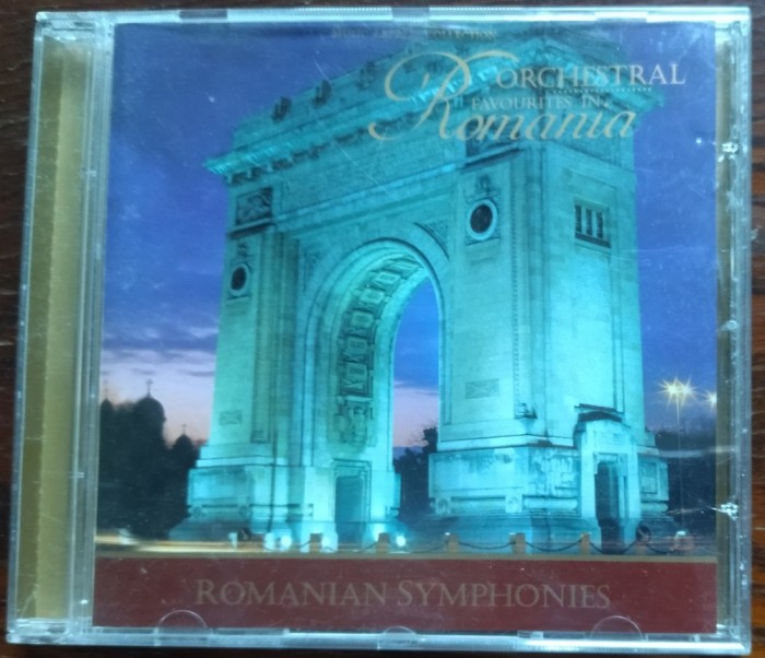 CD ROMANIAN SYMPHONIES 1/ORCHESTRAL FAVOURITES IN ROMANIA:Ciprian Porumbescu/I.Scarlatescu/Constantin Dimitrescu/Paul Constantinescu/Dumitru Capoianu+