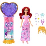 Papusa cu accesorii surpriza, Disney Princess, Jewel Reveal, Ariel, JHL49