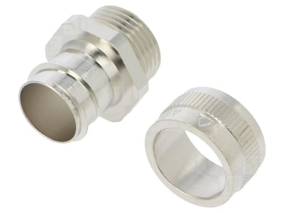 Conector final drept IP40, alamă foto