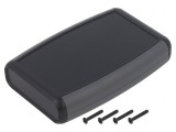 Carcasă universală ABS neagră 79x117x24mm