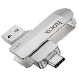 Cumpara ieftin 1640506 HOCO pendrive Wide UD10 USB + Type C 64GB USB3.0, 1640506