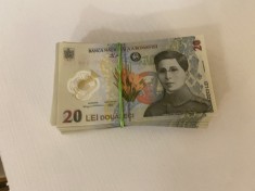 Bancnote de 20 de lei foto